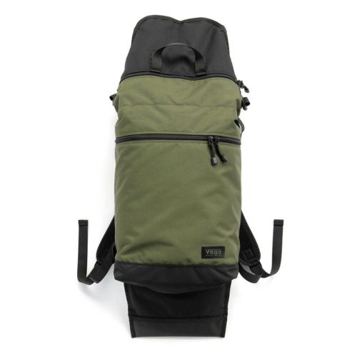スケートボード収納可能 VAGA BACKPACK バガ バッグ バックパック リュック WEDGE 3G DARK OLIVE スケートボード スケボー 4