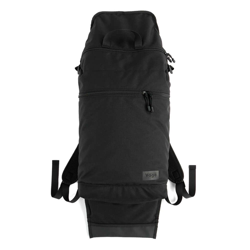 スケートボード収納可能 VAGA BACKPACK バガ バッグ バックパック リュック WEDGE 3G BLACK スケートボード スケボー　4