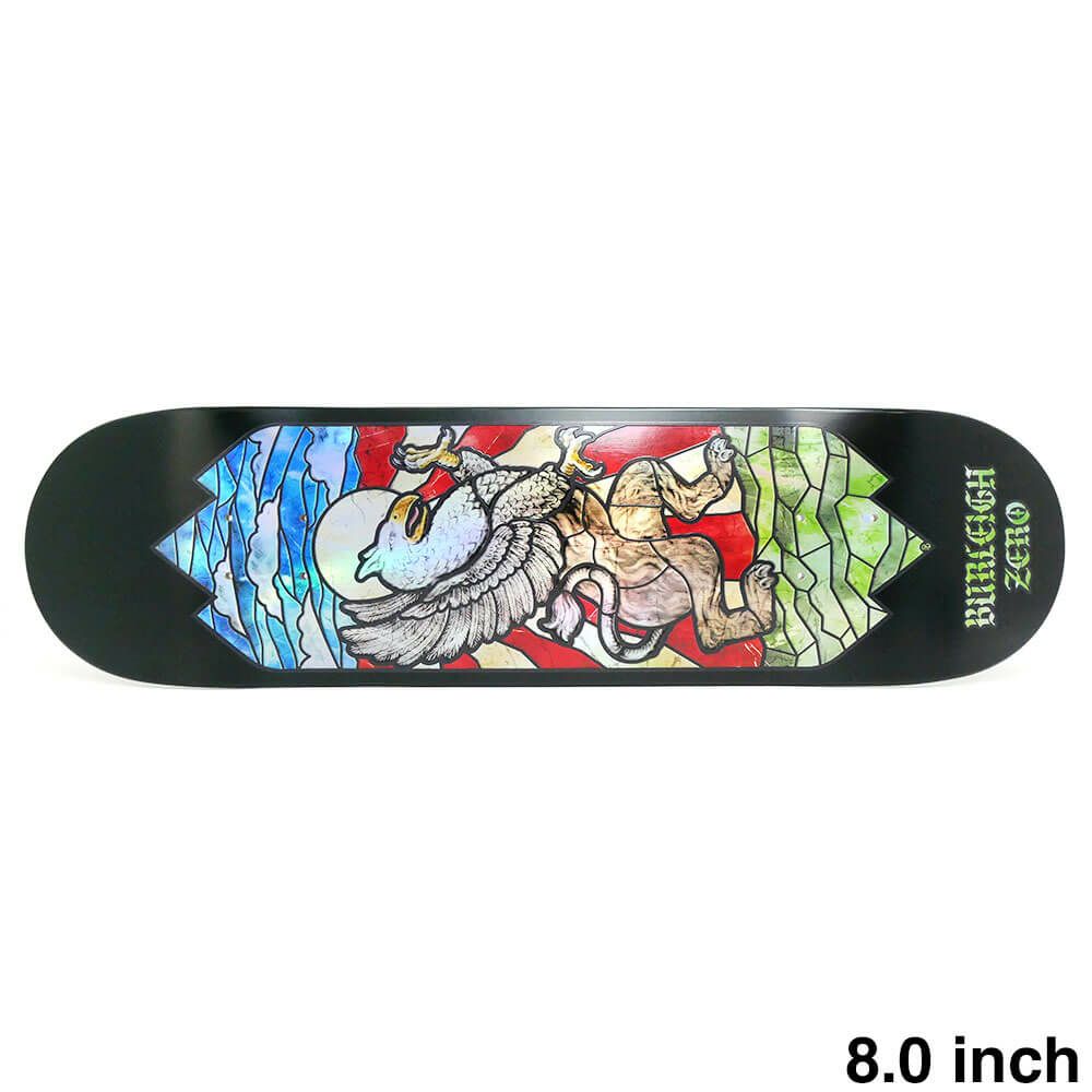 ZERO DECK ゼロ デッキ BRANDON BURLEIGH STAINED GLASS 8.0 RESIN-7 スケートボード スケボー 1