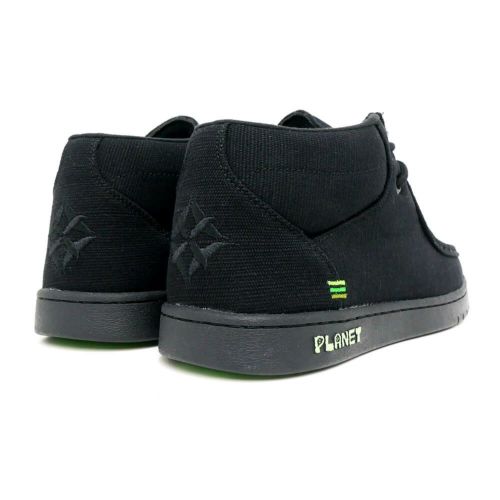 BEAUTIFUL PLANET SHOES ビューティフルプラネット シューズ スニーカー CATALYST BLACK HEMP スケートボード スケボー 02