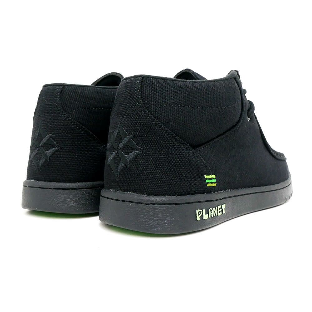 BEAUTIFUL PLANET SHOES ビューティフルプラネット シューズ スニーカー CATALYST BLACK HEMP スケートボード スケボー 02