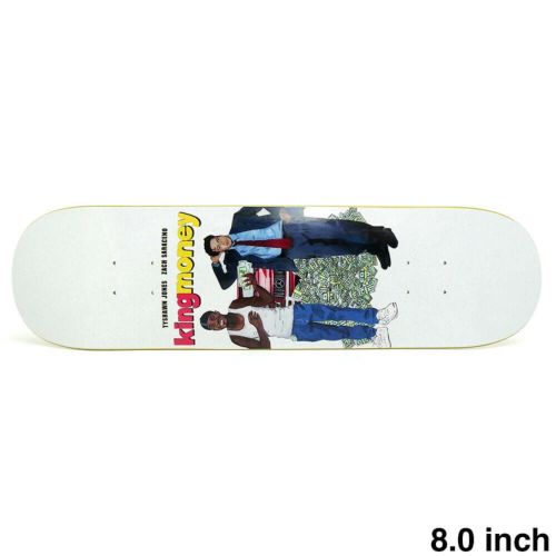 KING DECK キング デッキ TYSHAWN JONES & ZACH SARACENO KING MONEY 8.0 スケートボード スケボー 1