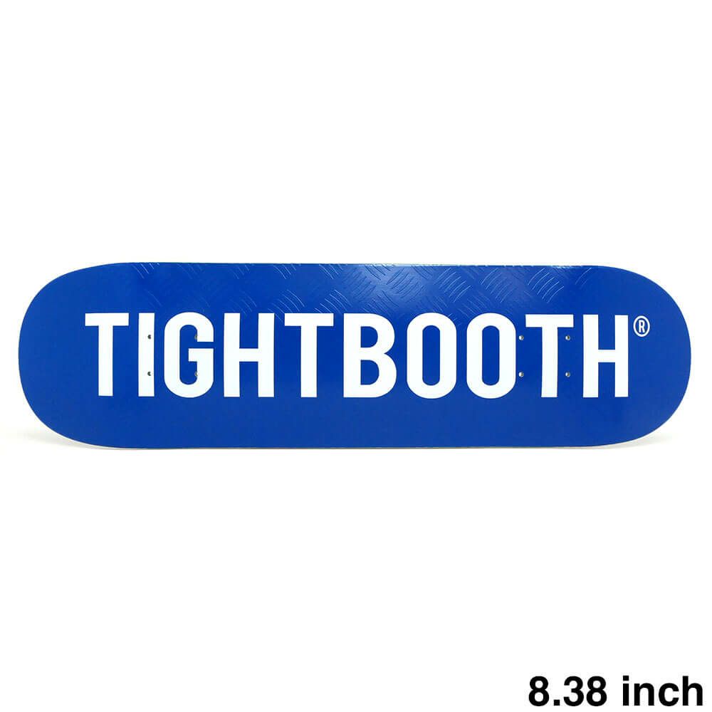 TIGHTBOOTH（TBPR）DECK タイトブース デッキ TEAM CP LOGO BLUE 8.38 スケートボード スケボー 1