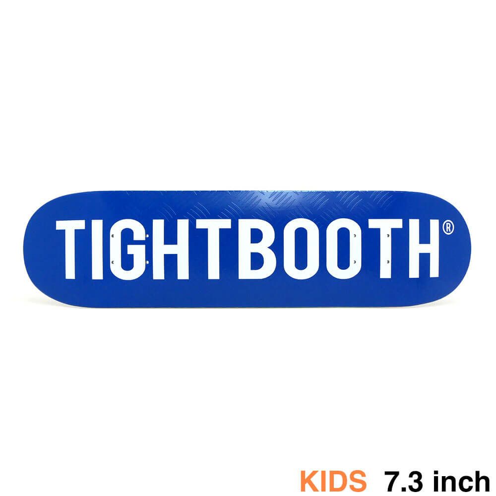 TIGHTBOOTH（TBPR）DECK タイトブース デッキ（子供用） TEAM CP LOGO BLUE 7.3 スケートボード スケボー 1
