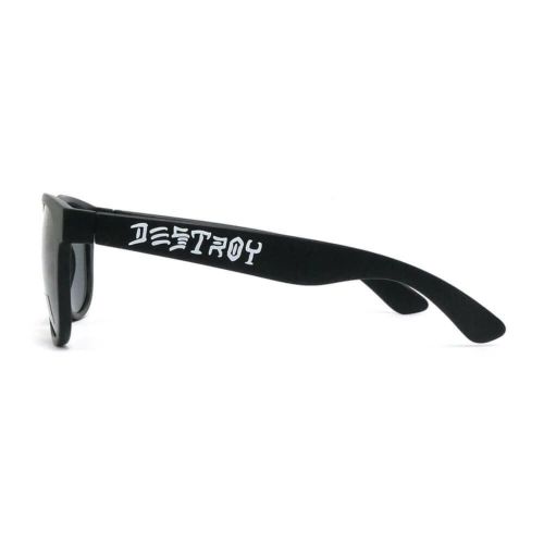 THRASHER SUNGLASSES スラッシャー サングラス SKATE & DESTROY BLACK スケートボード スケボー 4