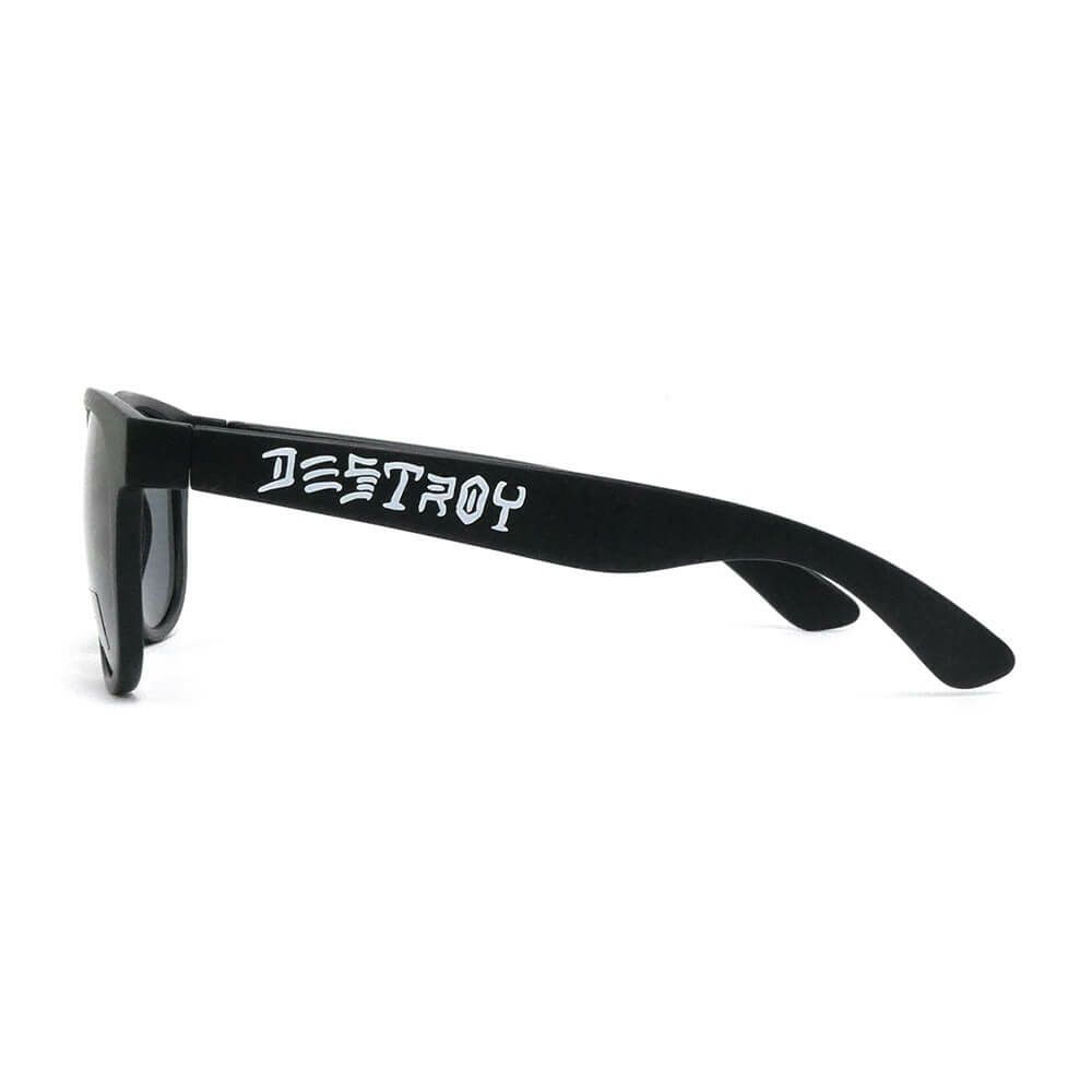 THRASHER SUNGLASSES スラッシャー サングラス SKATE & DESTROY BLACK スケートボード スケボー 4