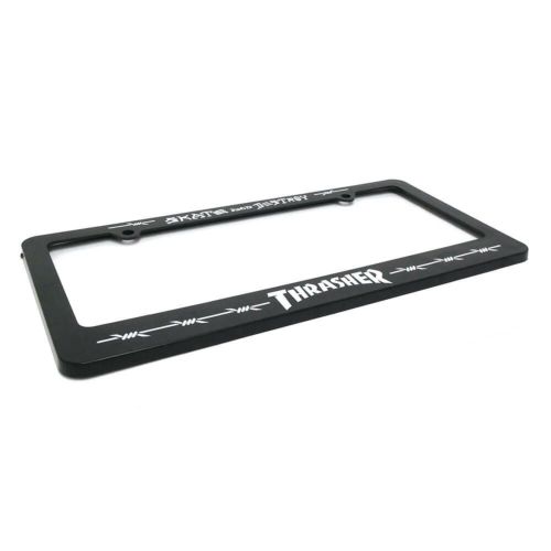 THRASHER LICENSE PLATE COVER スラッシャー ライセンスプレートカバー BARBED WIRE LICENSE PLATE COVER（US企画） スケートボード スケボー　2