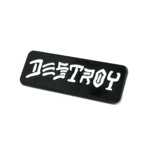 THRASHER BADGE スラッシャー バッジ DESTROY LAPEL PIN（US企画） スケートボード スケボー 1