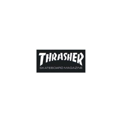 THRASHER STICKER スラッシャー ステッカー SKATE MAG MINI BLACK（US企画） スケートボード スケボー