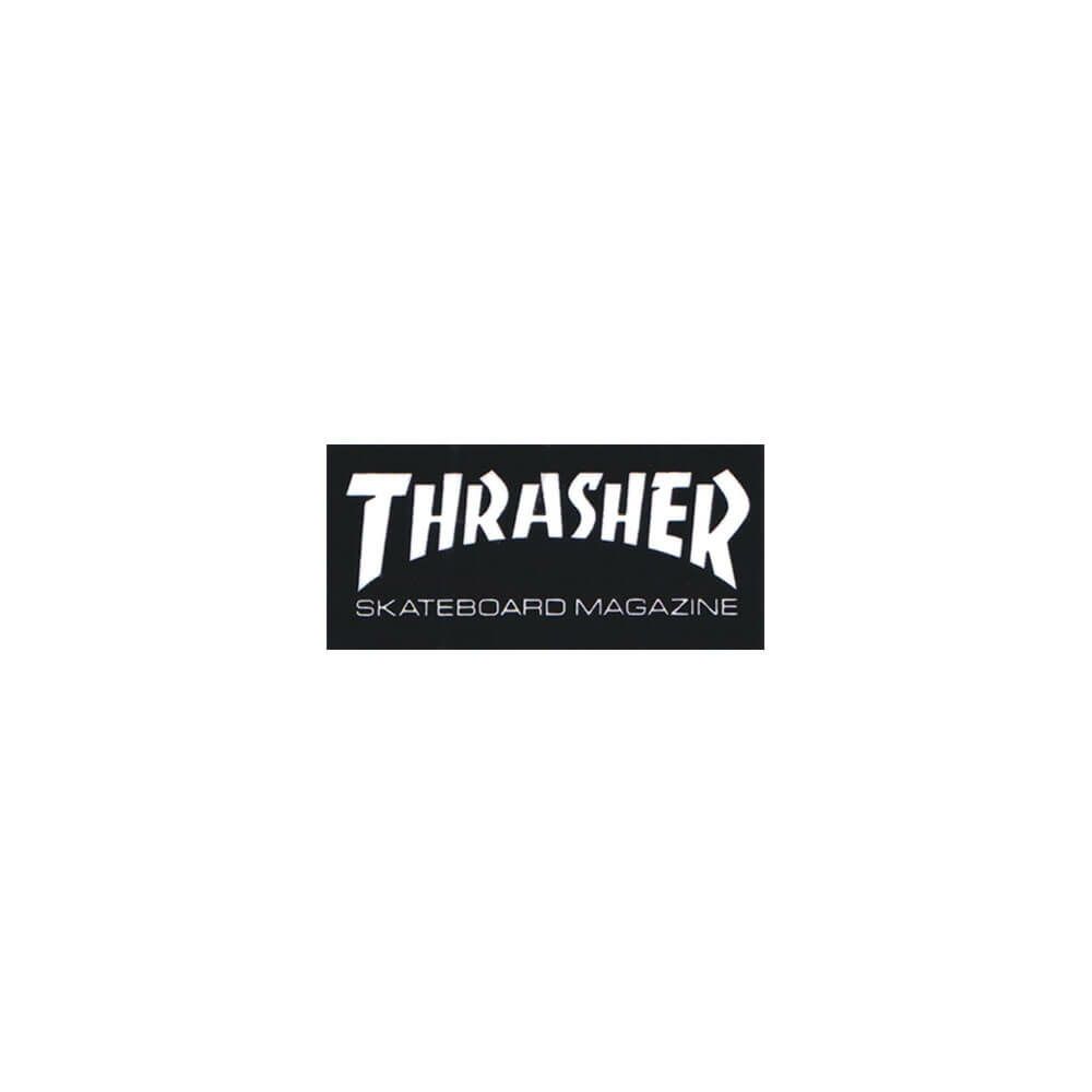 THRASHER STICKER スラッシャー ステッカー SKATE MAG MINI BLACK（US企画） スケートボード スケボー