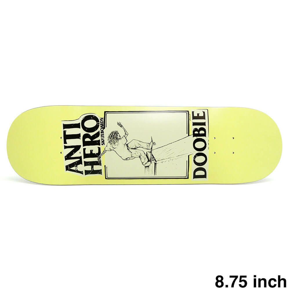 ANTIHERO DECK アンチヒーロー デッキ VICTOR PELLEGRIN（DOOBIE）DOOBIE BY LANCE 8.75 スケートボード スケボー 1