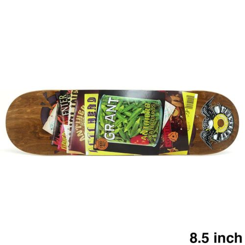 ANTIHERO DECK アンチヒーロー デッキ GRANT TAYLOR STUDIO18 BROWN STAIN 8.5 スケートボード スケボー　1