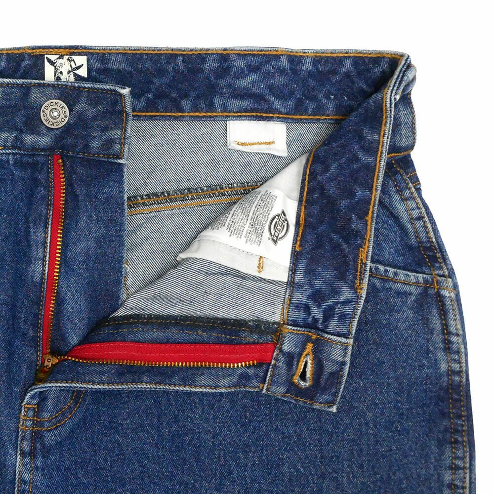 DICKIES SKATEBOARDING JEANS ディッキーズ スケートボーディング パンツ ジーンズ MIKE ANDERSON LOOSE FIT JEANS STONEWASH INDIGO スケートボード スケボー 3