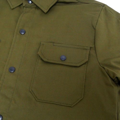 DICKIES SKATEBOARDING JACKET ディッキーズ スケートボーディング ジャケット MIKE ANDERSON LINED SHIRT DARK OLIVE スケートボード スケボー 2