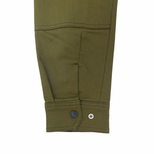 DICKIES SKATEBOARDING JACKET ディッキーズ スケートボーディング ジャケット MIKE ANDERSON LINED SHIRT DARK OLIVE スケートボード スケボー 4