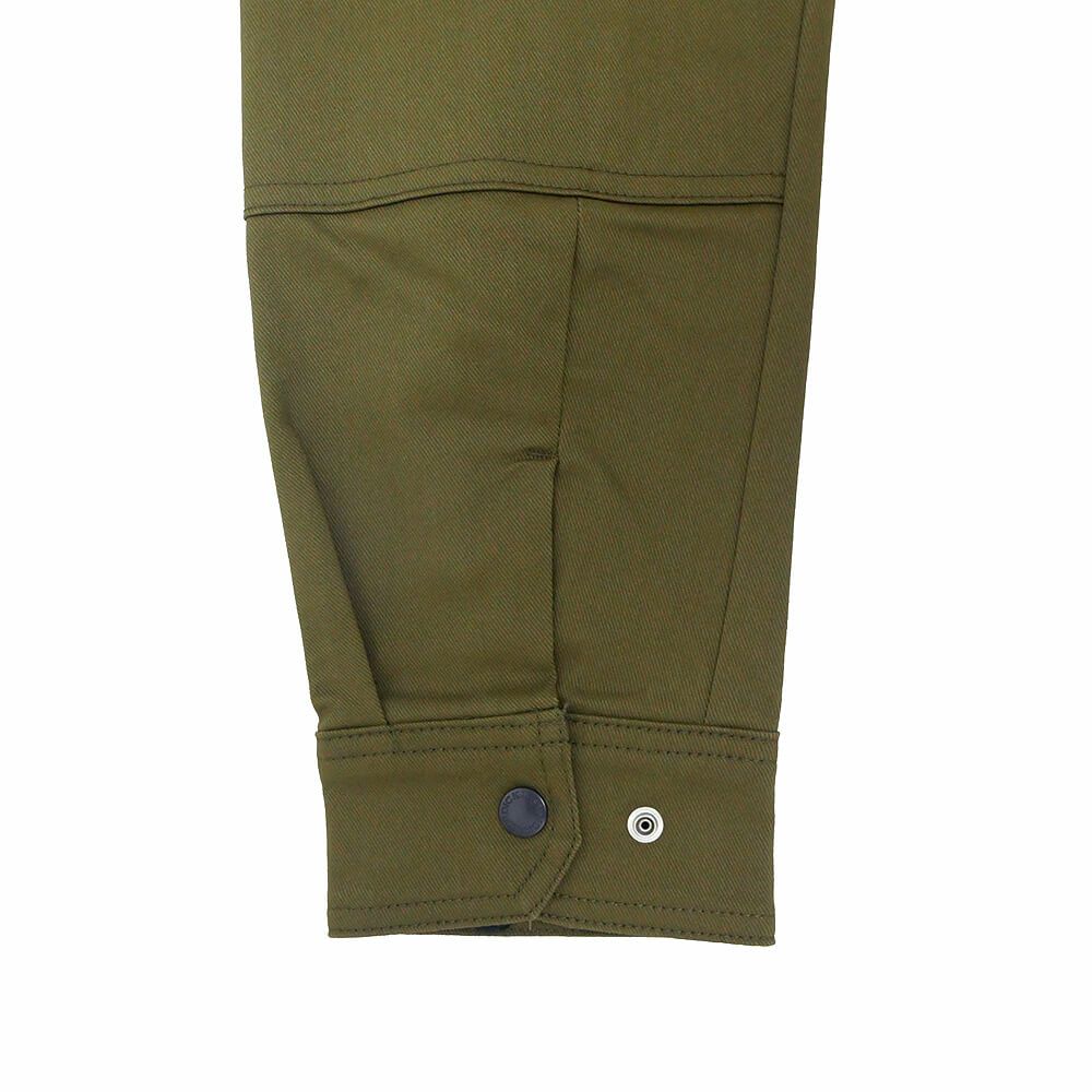 DICKIES SKATEBOARDING JACKET ディッキーズ スケートボーディング ジャケット MIKE ANDERSON LINED SHIRT DARK OLIVE スケートボード スケボー 4