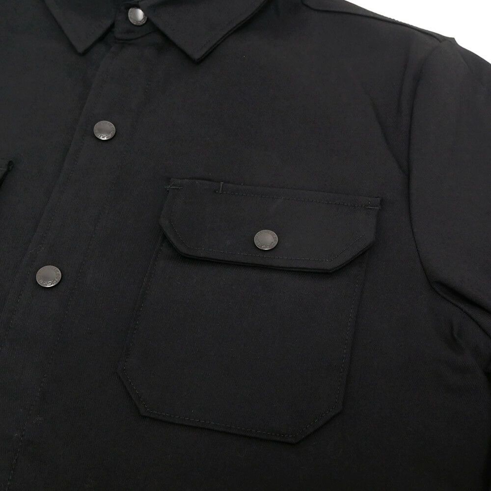 DICKIES SKATEBOARDING JACKET ディッキーズ スケートボーディング ジャケット MIKE ANDERSON LINED SHIRT BLACK スケートボード スケボー 2