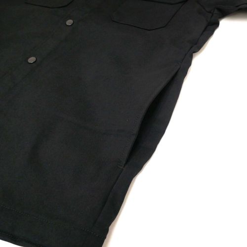 DICKIES SKATEBOARDING JACKET ディッキーズ スケートボーディング ジャケット MIKE ANDERSON LINED SHIRT BLACK スケートボード スケボー 3