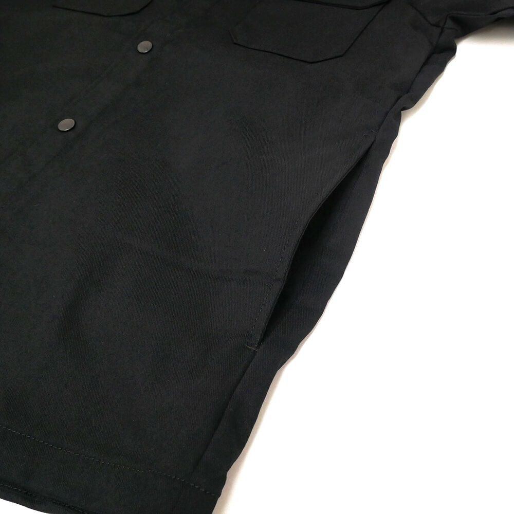 DICKIES SKATEBOARDING JACKET ディッキーズ スケートボーディング ジャケット MIKE ANDERSON LINED SHIRT BLACK スケートボード スケボー 3