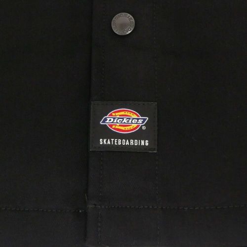 DICKIES SKATEBOARDING JACKET ディッキーズ スケートボーディング ジャケット MIKE ANDERSON LINED SHIRT BLACK スケートボード スケボー 6