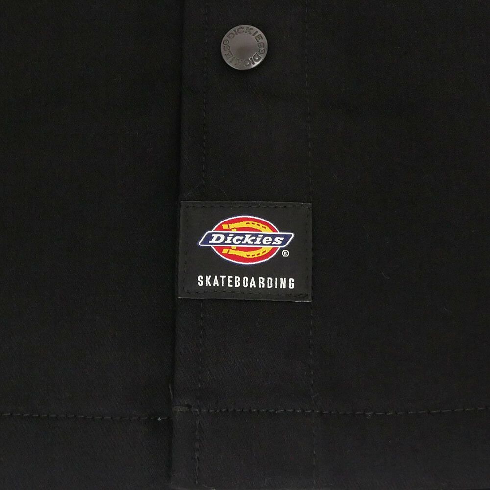 DICKIES SKATEBOARDING JACKET ディッキーズ スケートボーディング ジャケット MIKE ANDERSON LINED SHIRT BLACK スケートボード スケボー 6
