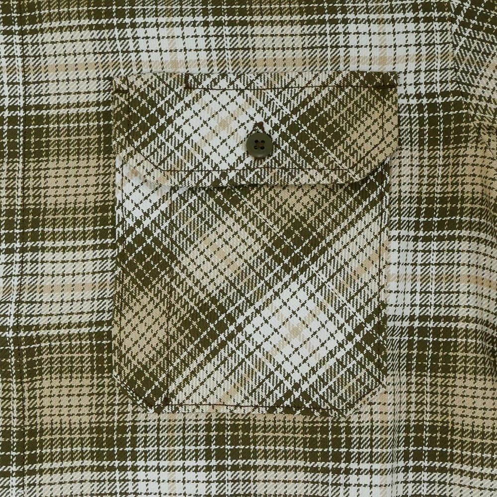 DICKIES SKATEBOARDING SHORT SLEEVE SHIRTS ディッキーズ スケートボーディング 半袖シャツ MIKE ANDERSON WORK SHIRT DARK OLIVE スケートボード スケボー 2