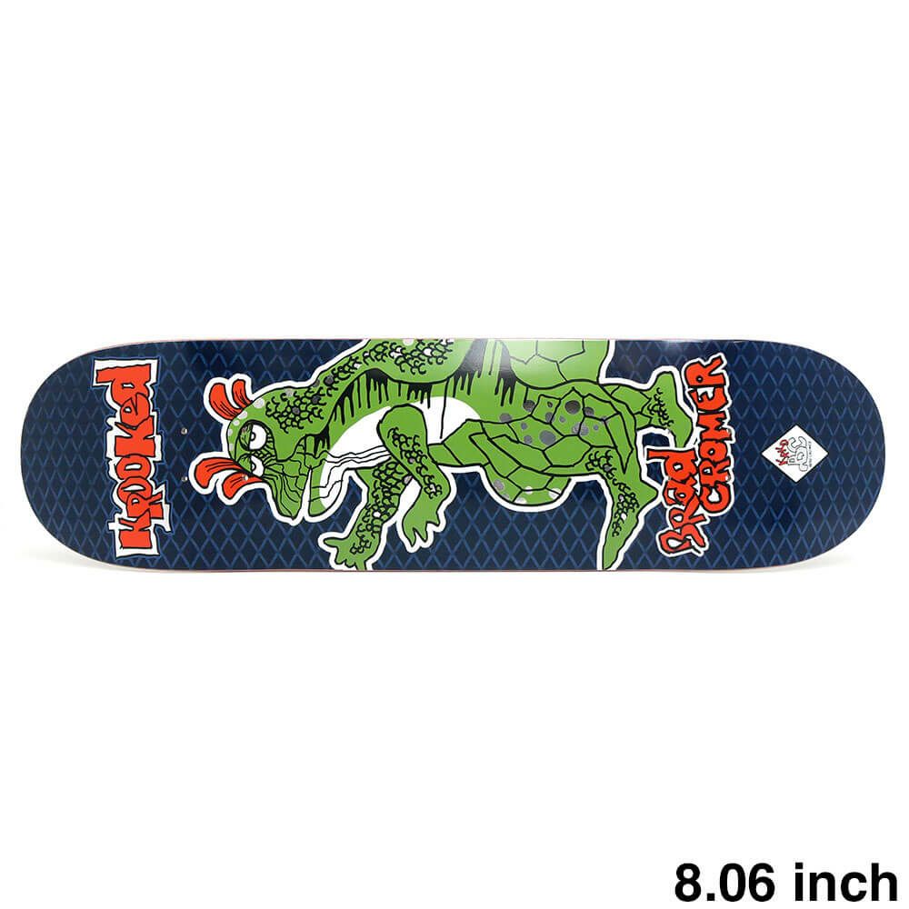 KROOKED DECK クルキッド デッキ BRAD CROMER REDUX 8.06 スケートボード スケボー 1