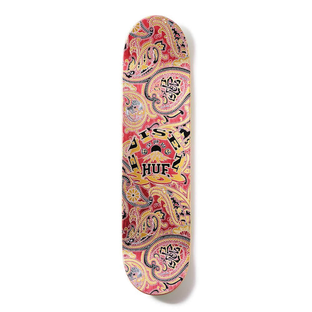 EVISEN DECK エビセン デッキ HUF X EVISEN PAISLEY 8.5 スケートボード スケボー 3