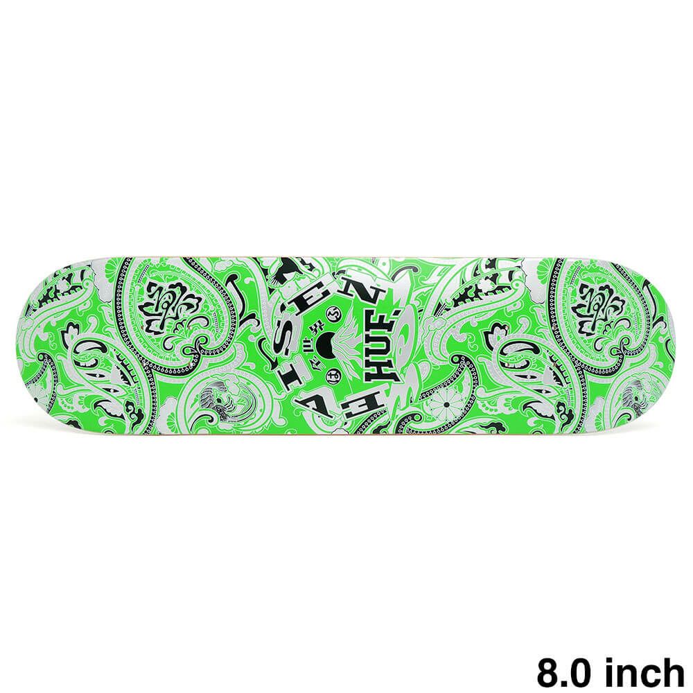 EVISEN DECK エビセン デッキ HUF X EVISEN PAISLEY 8.0 スケートボード スケボー 1