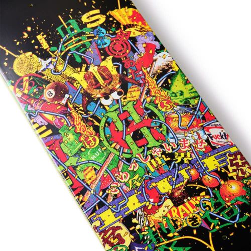 EVISEN DECK エビセン デッキ HUF X EVISEN ALL STAR 8.5 スケートボード スケボー 4