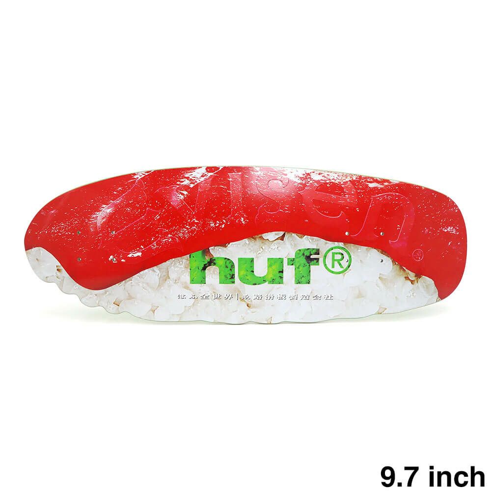 EVISEN DECK エビセン デッキ HUF X EVISEN SUSHI 9.7 SUSHI SHAPE スケートボード スケボー 1
