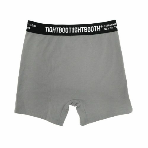 TIGHTBOOTH（TBPR）UNDERWEAR タイトブース アンダーウェア DRY BOXER BRIEF PACK（2 PACK）BLACK/GREY スケートボード スケボー　4
