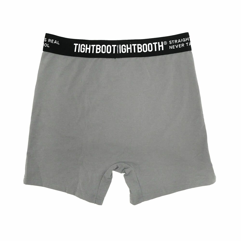 TIGHTBOOTH（TBPR）UNDERWEAR タイトブース アンダーウェア DRY BOXER BRIEF PACK（2 PACK）BLACK/GREY スケートボード スケボー　4