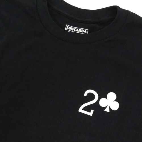 LOWCARD LONG SLEEVE ローカード ロングスリーブTシャツ WORK BLACK スケートボード スケボー 1