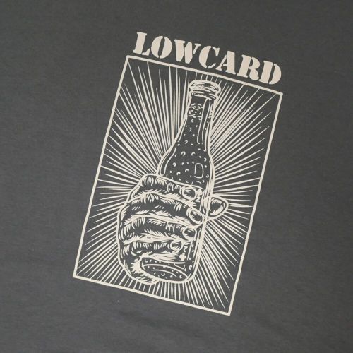 LOWCARD T-SHIRT ローカード Tシャツ STRANGE BREW CHARCOAL スケートボード スケボー 1