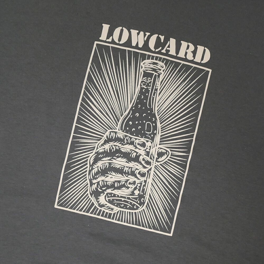 LOWCARD T-SHIRT ローカード Tシャツ STRANGE BREW CHARCOAL スケートボード スケボー 1
