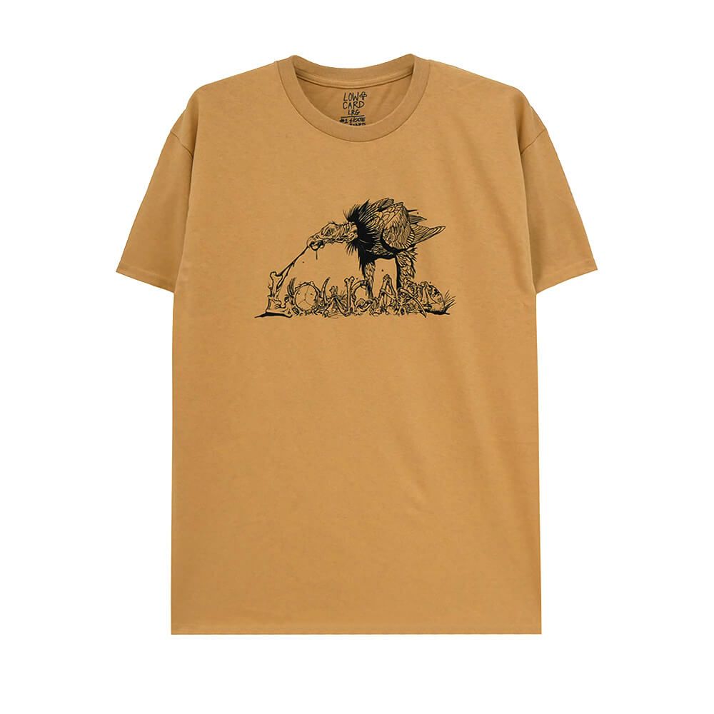 LOWCARD T-SHIRT ローカード Tシャツ ROAD KILL SAND スケートボード スケボー 