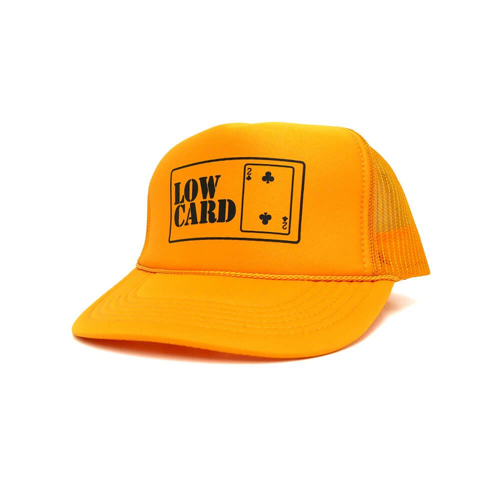 LOWCARD MESHCAP ローカード メッシュキャップ BLOCK YELLOW スケートボード スケボー 
