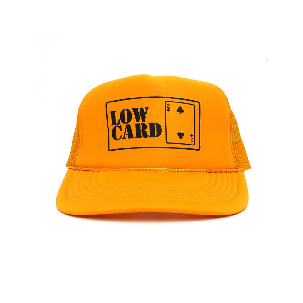 LOWCARD MESHCAP ローカード メッシュキャップ BLOCK YELLOW スケートボード スケボー 1