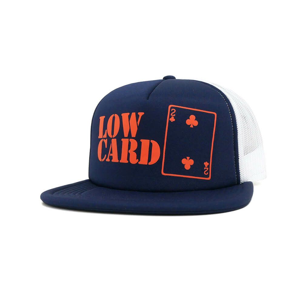 LOWCARD MESHCAP ローカード メッシュキャップ OG CLASSIC NAVY/WHITE スケートボード スケボー 