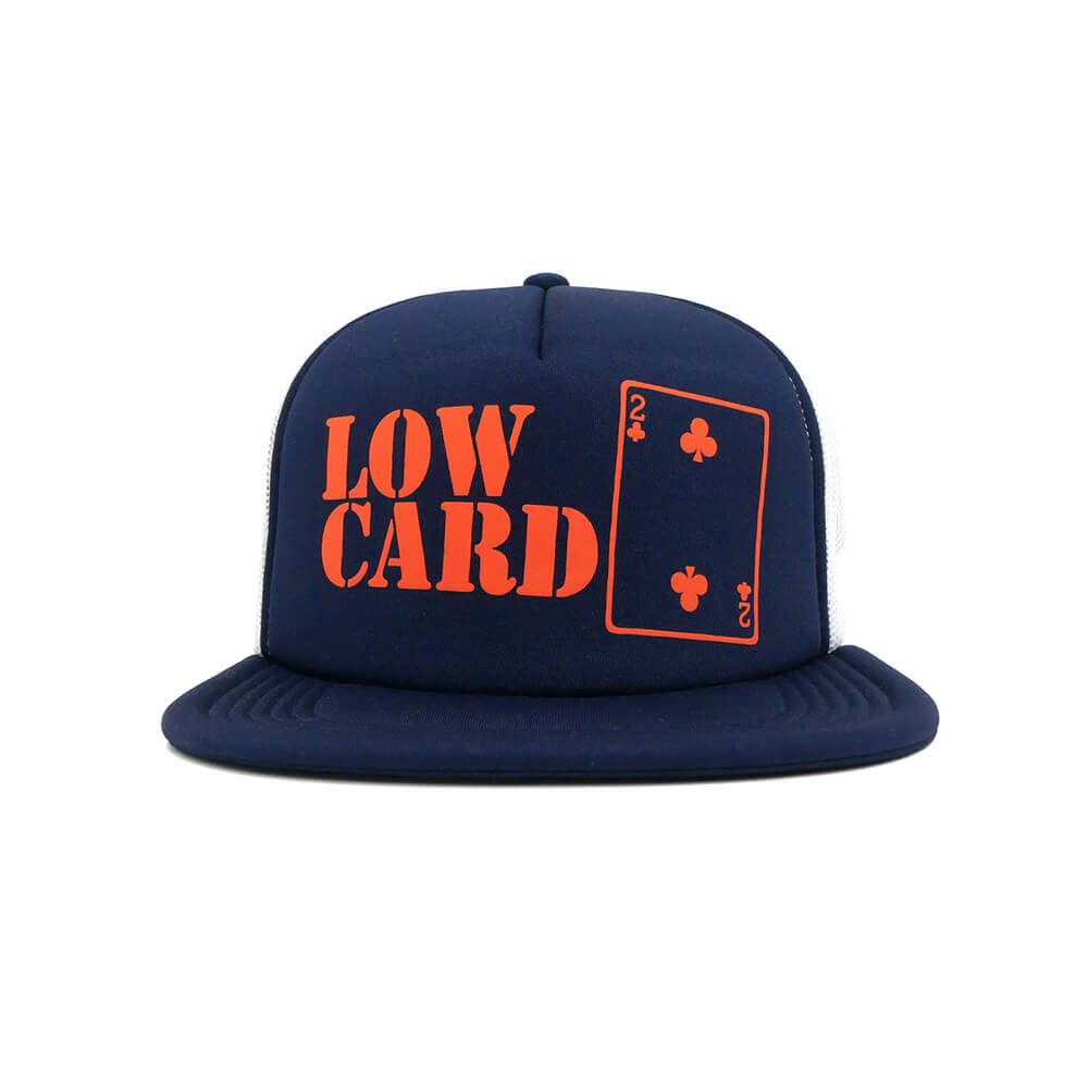 LOWCARD MESHCAP ローカード メッシュキャップ OG CLASSIC NAVY/WHITE スケートボード スケボー 1