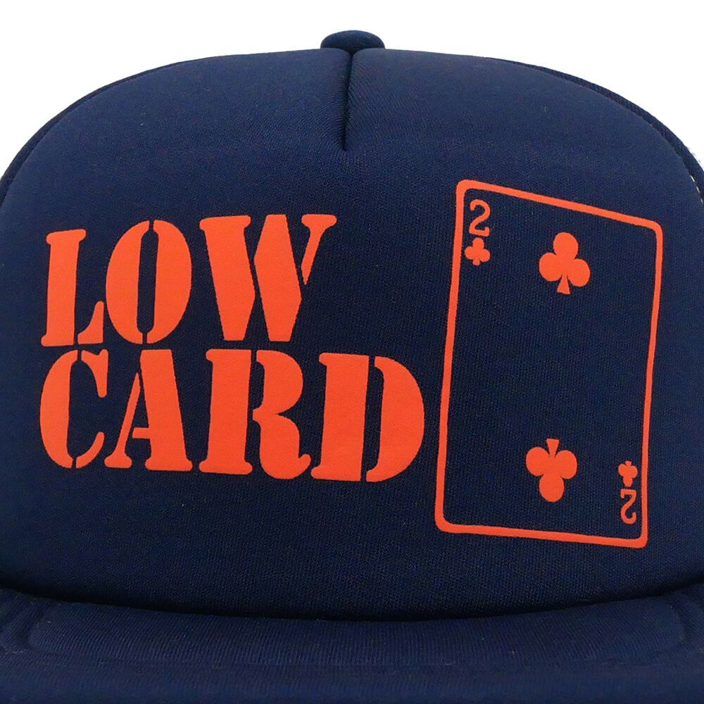 LOWCARD MESHCAP ローカード メッシュキャップ OG CLASSIC NAVY/WHITE スケートボード スケボー 4