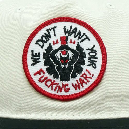  LOVESICK CAP ラブシック キャップ WE DON'T WANT YOUR FUCKING WAR BLACK/SAND スケートボード スケボー 4