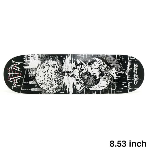 CREATURE DECK クリーチャー デッキ PETER RAFFIN BLK MTL 8.53 UV INK スケートボード スケボー 1