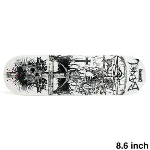 CREATURE DECK クリーチャー デッキ KEVIN BAEKKEL BLK MTL 8.6 UV INK スケートボード スケボー 1