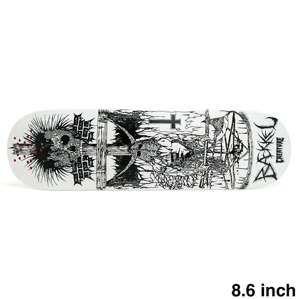 CREATURE DECK クリーチャー デッキ KEVIN BAEKKEL BLK MTL 8.6 UV INK スケートボード スケボー 1