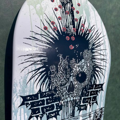 CREATURE DECK クリーチャー デッキ KEVIN BAEKKEL BLK MTL 8.6 UV INK スケートボード スケボー 4