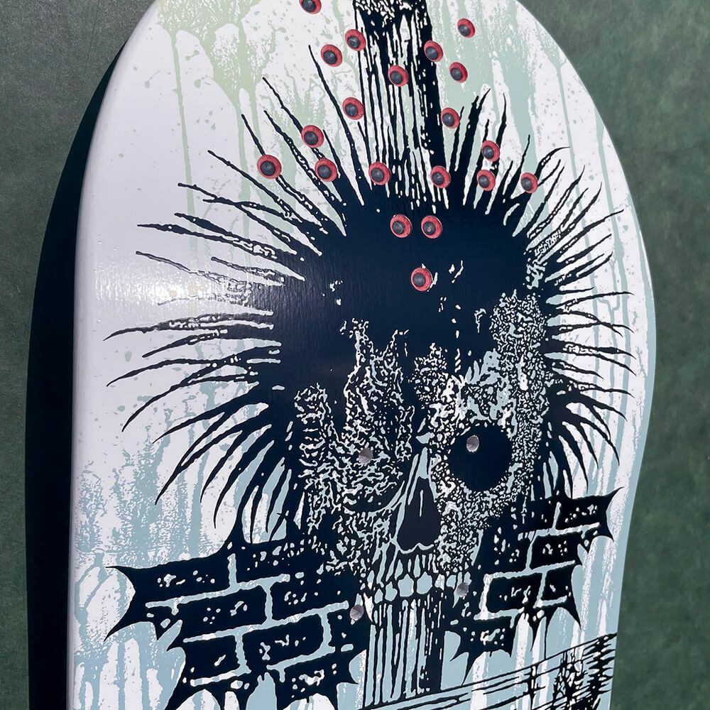 CREATURE DECK クリーチャー デッキ KEVIN BAEKKEL BLK MTL 8.6 UV INK スケートボード スケボー 4