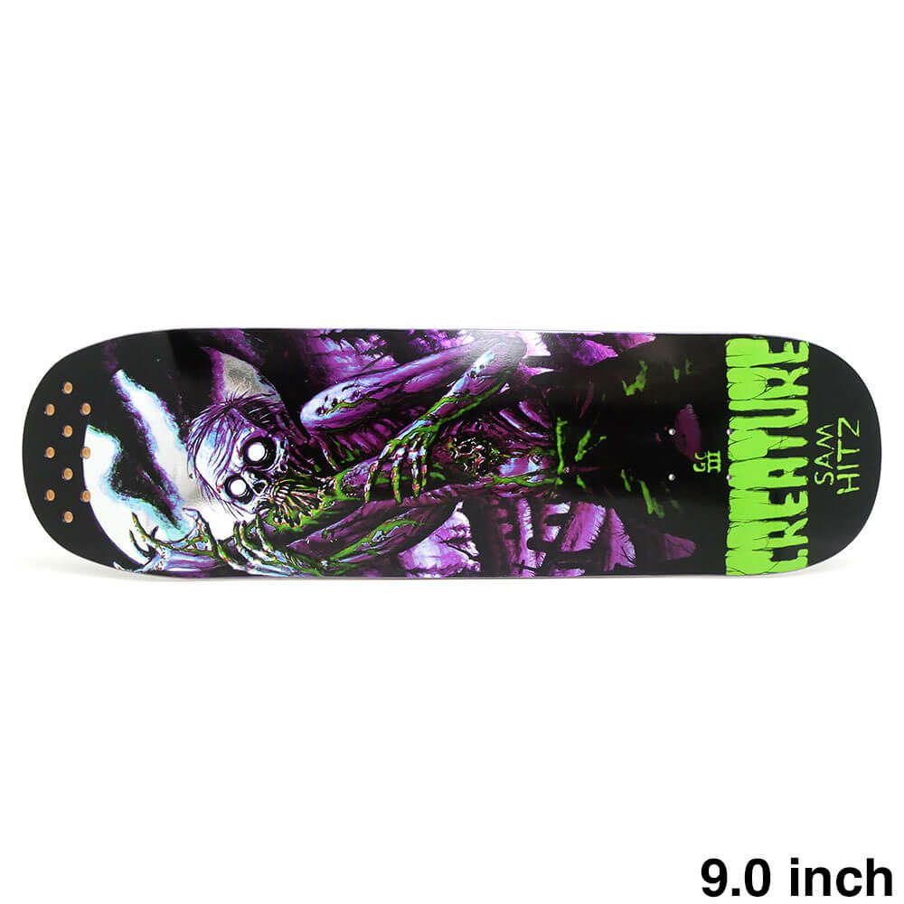 CREATURE DECK クリーチャー デッキ SAM HITZ FEEDING TIME XX 9.0 スケートボード スケボー 1