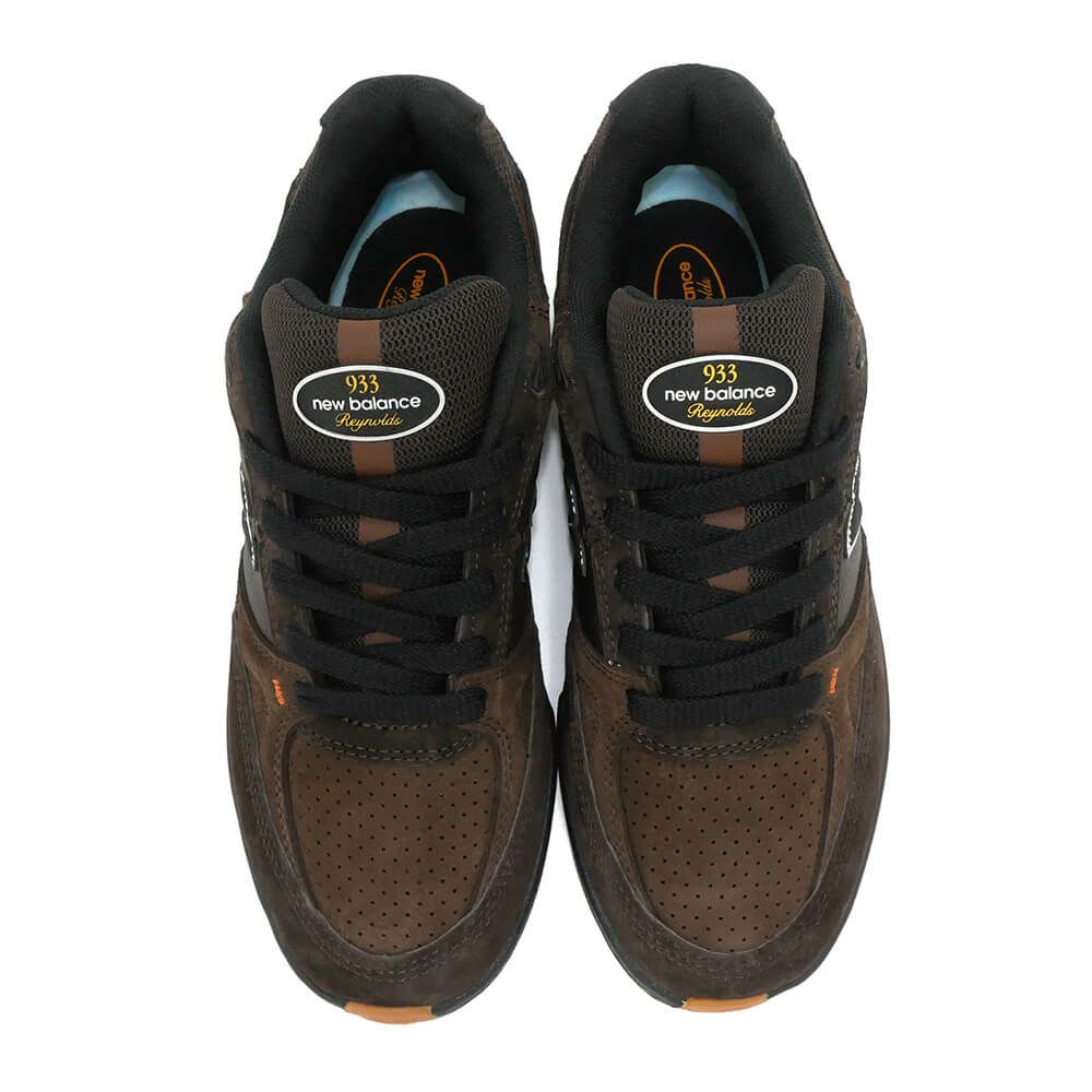 NEW BALANCE NUMERIC SHOES ニューバランス ヌメリック シューズ スニーカー ANDREW REYNOLDS 933 NM933BAR BROWN/BLACK スケートボード スケボー 2